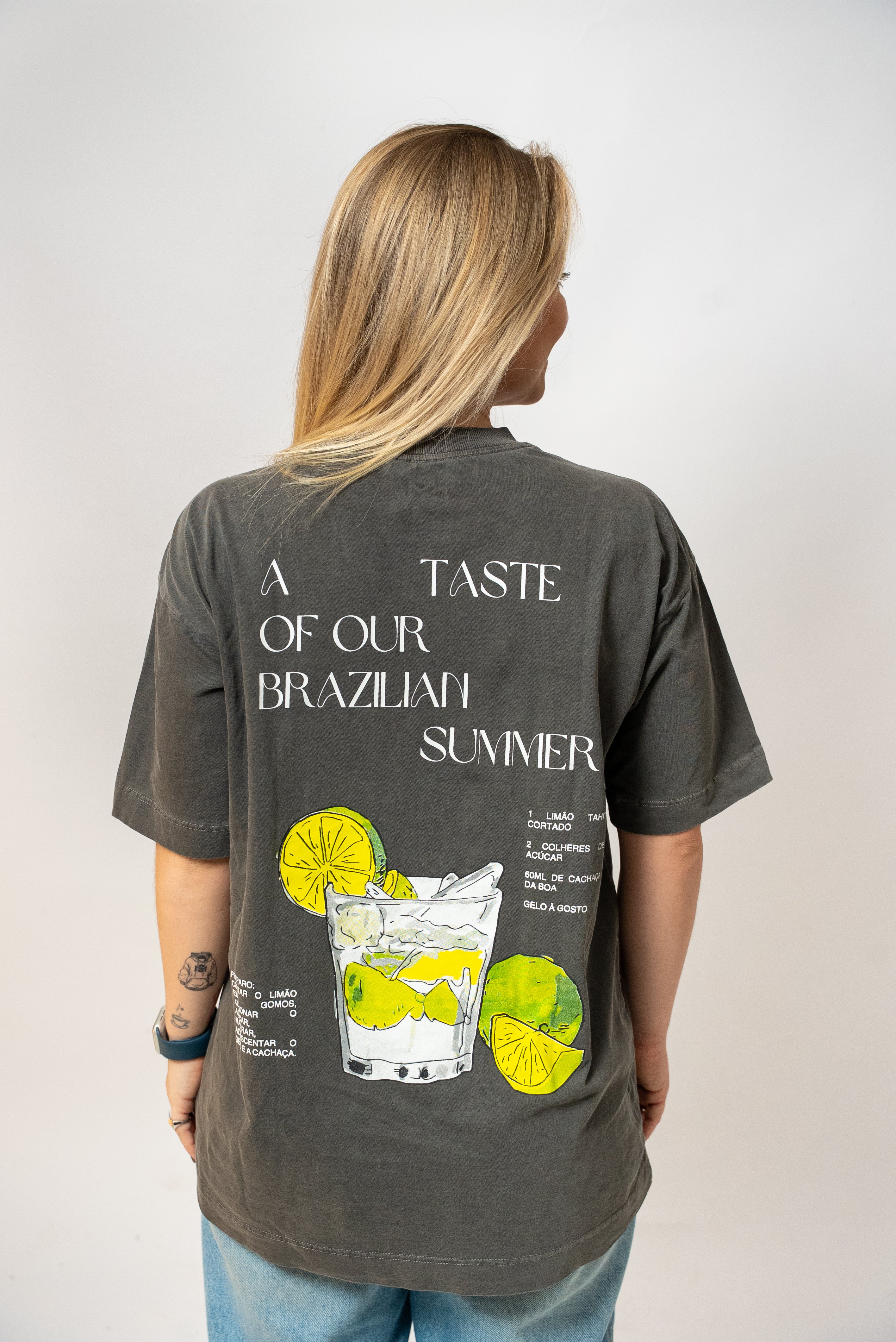 Camiseta Oversized Brazilian Summer