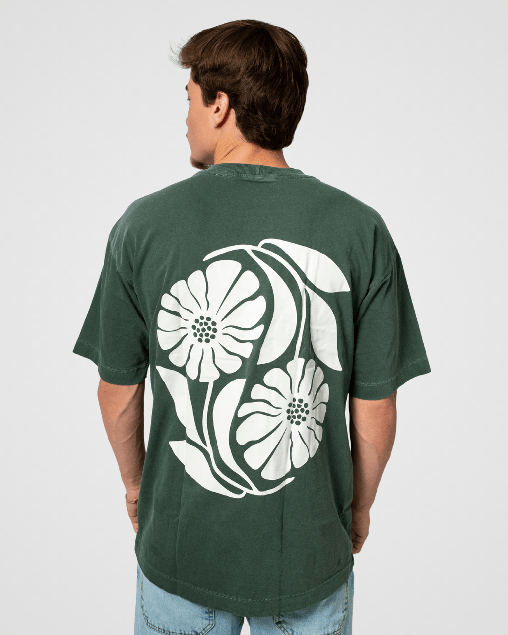 Camiseta Oversized Summer Flowers