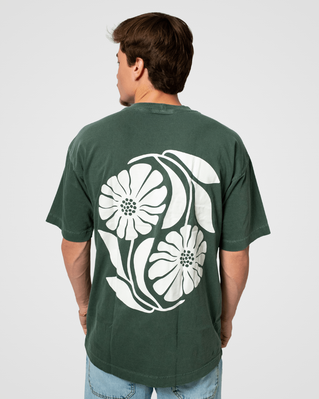 Camiseta Oversized Summer Flowers
