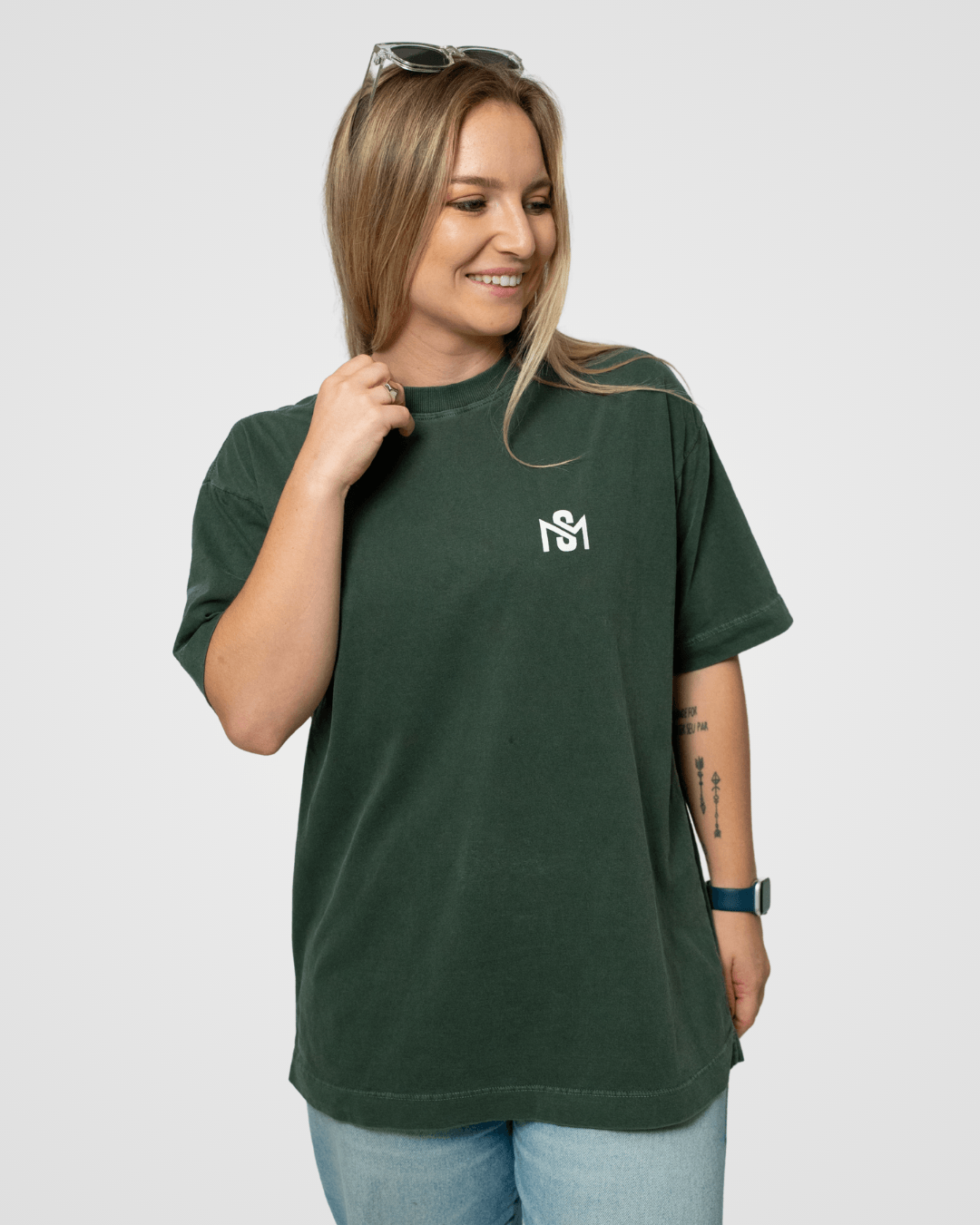 Camiseta Oversized Summer Flowers