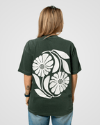 Camiseta Oversized Summer Flowers