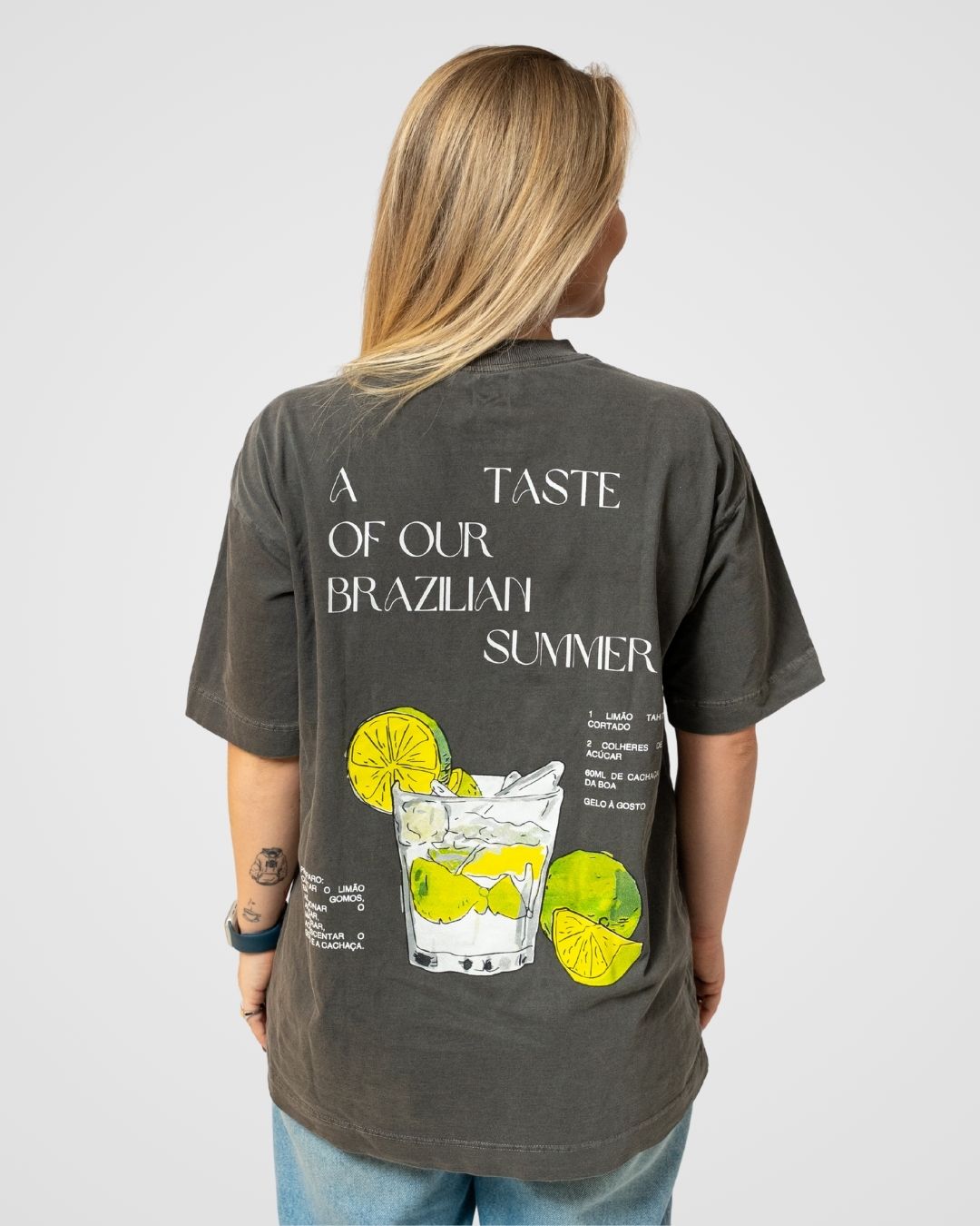 Camiseta Oversized Brazilian Summer