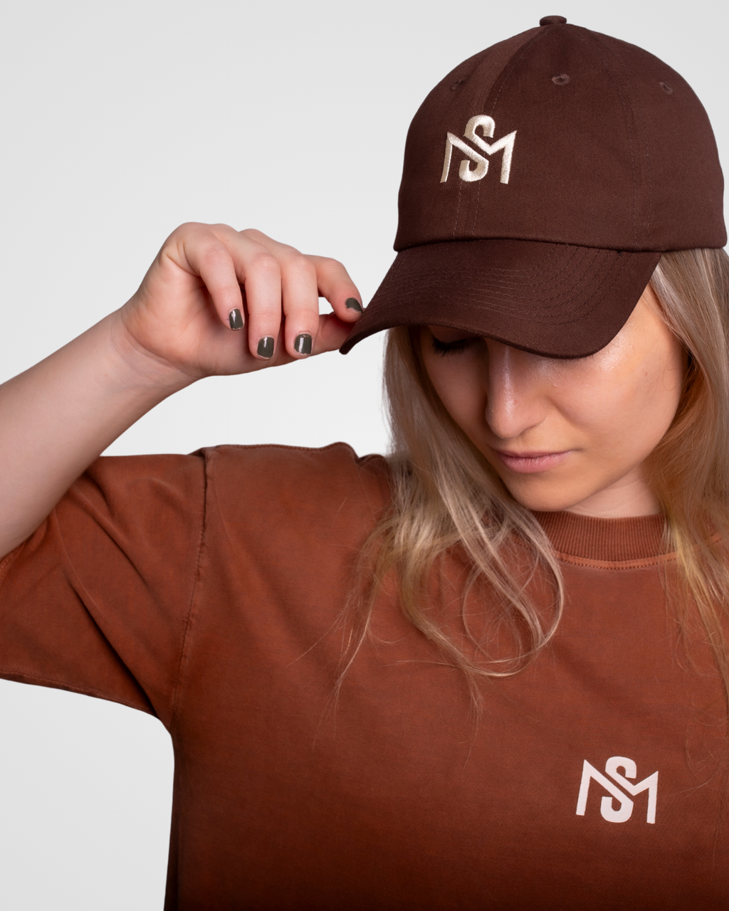 Boné MS Dat Hat Marrom