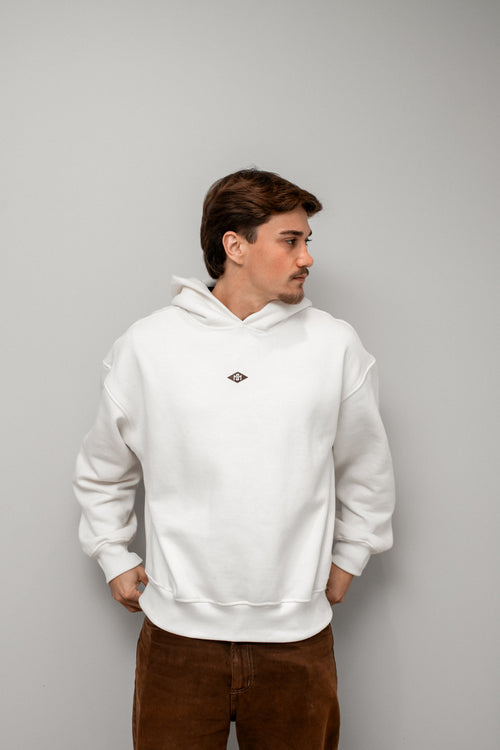 Moletom Boxy Off-White MS