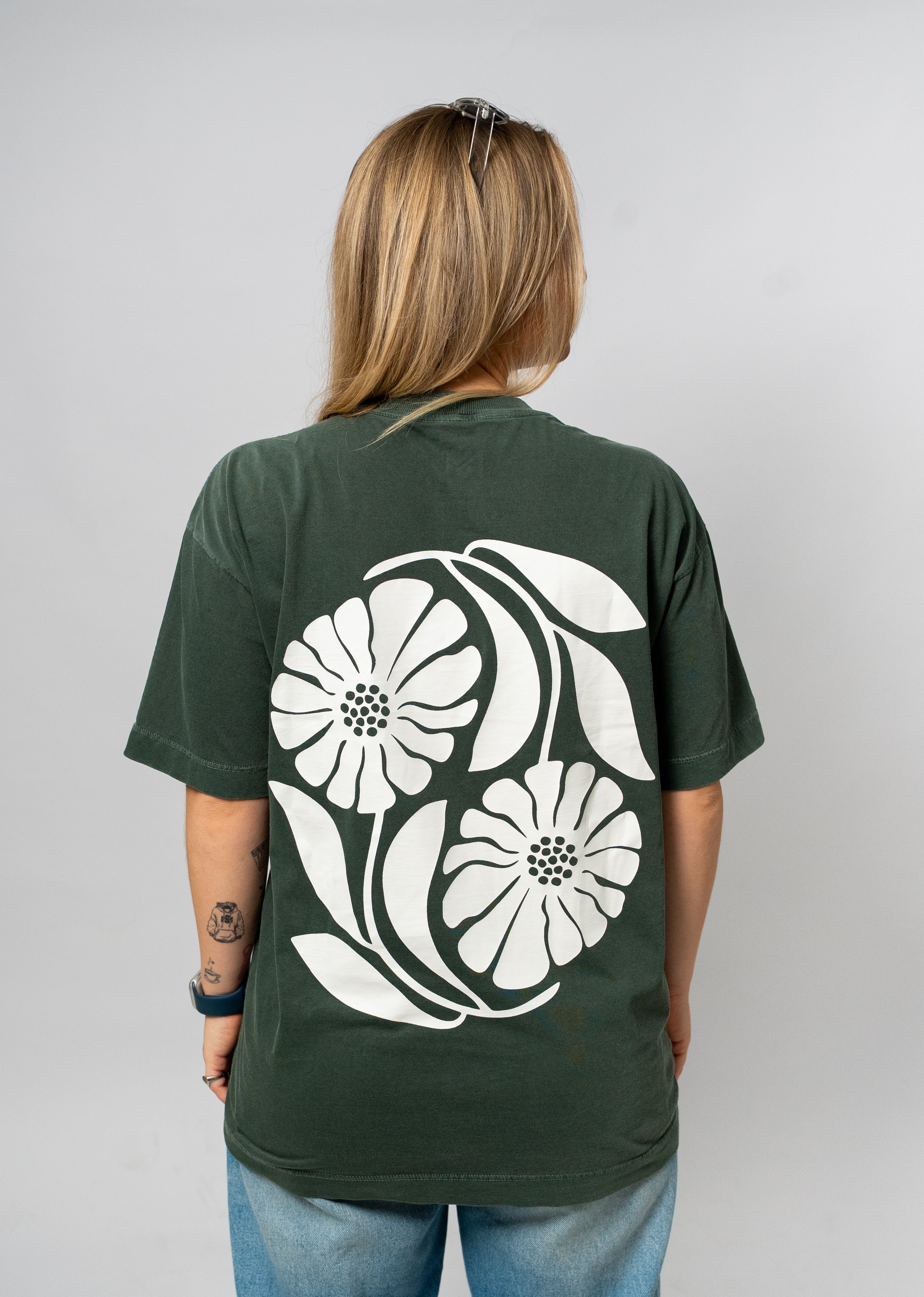 Camisa Oversized Summer Flowers