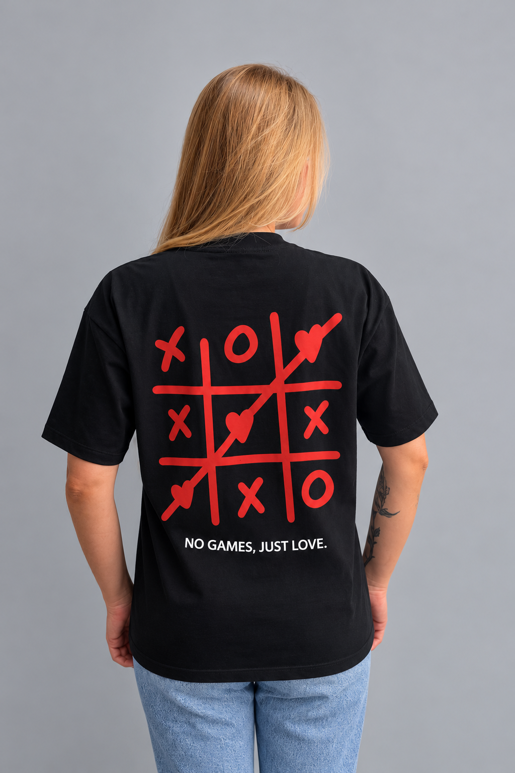 Camiseta No Games, Just Love