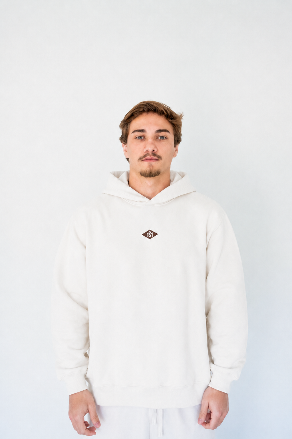 Moletom Boxy Off-White MS