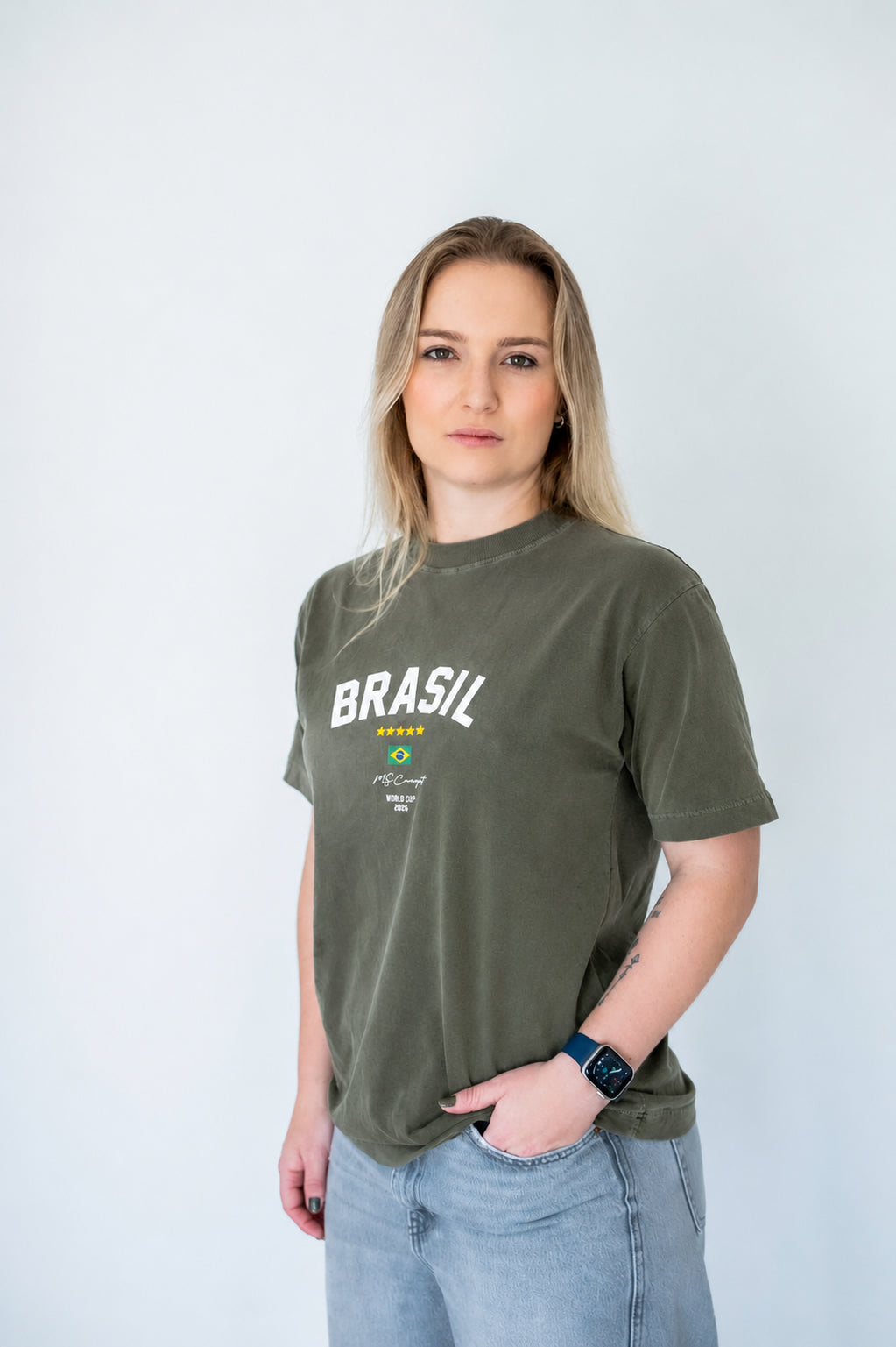 Camiseta Brasil com “S”